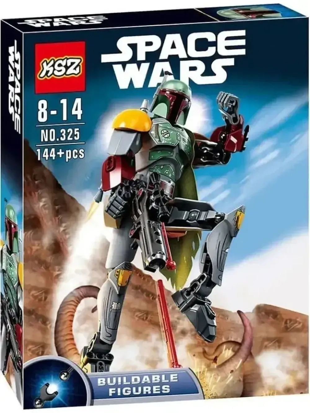 Конструктор Star Wars Фигурка Боба Фетт 144 детали