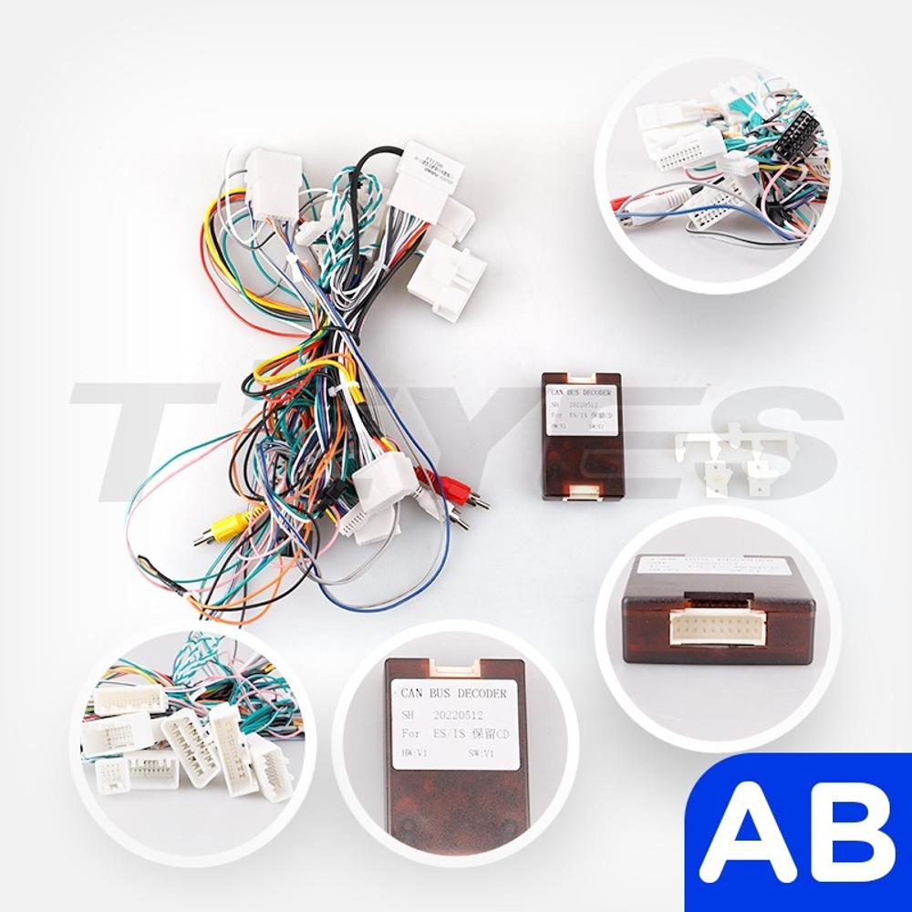 Магнитола для Lexus ES350 XV40 2006-2012 (проводка AB) - Teyes CC3 на Android 10, QLED, ТОП процессор, 4Гб+32Гб, CarPlay, 4G SIM-слот