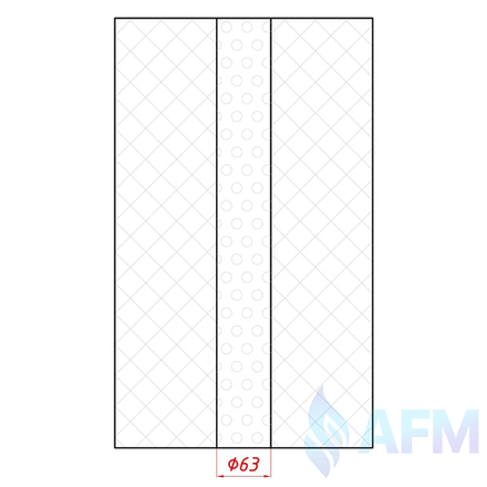 Глушитель универсальный нерж., набитый, прямоток 9.3.58.400