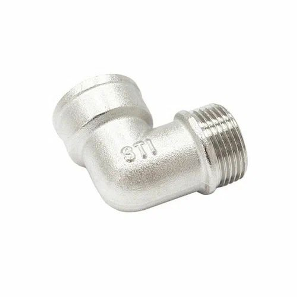 Угольник 1/2 в-н никелированный STI