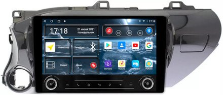 Магнитола Toyota Hilux 8 2015-2023+ - Redpower K 186 Android 10, ТОП процессор, Hi-Fi звук, 6Гб+128Гб, CarPlay, SIM-слот