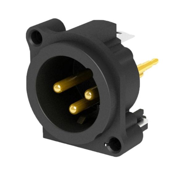 Seetronic SCBDM3-V Панельный разъем XLR, 3-х контактный