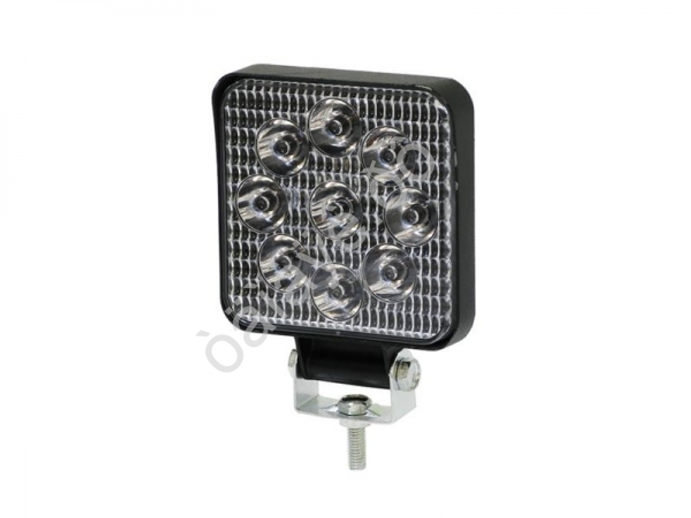 Прожектор LED -квадрат  9W ( 85* 85*20) 9LED 9*1Вт (12в) шт 12в092  M5