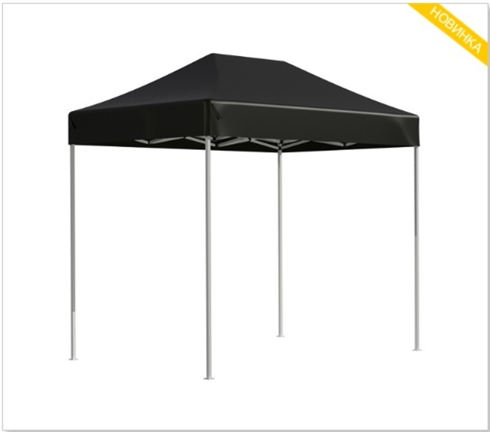 Быстросборный садовый тент Helex 3x2х3 м полиэстер черный