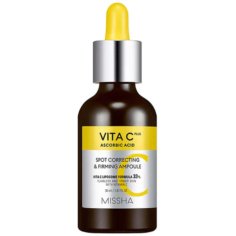 Missha Vita C Plus Spot Correcting & Firming Ampoule укрепляющая ампула от пигментации с витамином C