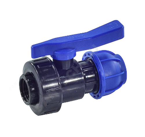 Кран шаровой разъемный 25*3/4 ВР ПНД; 9942534