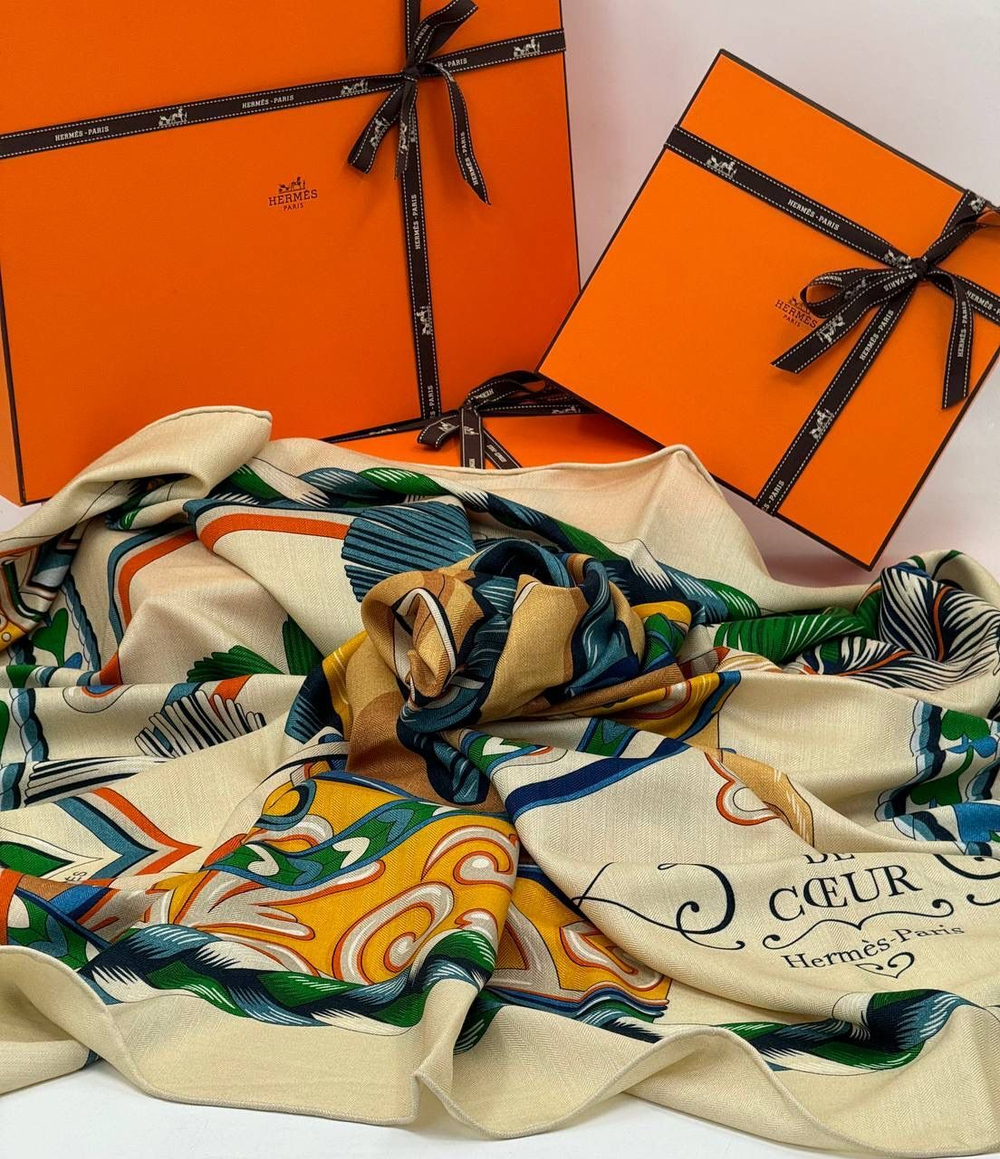 Платок Hermes 140х140 см