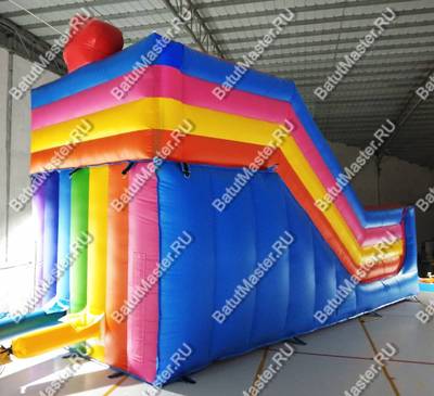 Надувная горка "В гостях у клоуна" 6,5*3*4 м