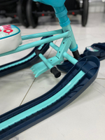 Снегокат «Twiny2+» принт сиденья: с супергероем (арт. TW2+/Д)