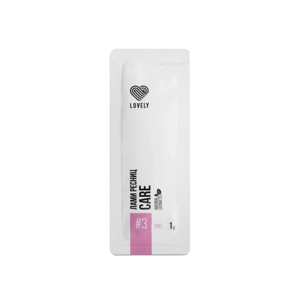 Состав для ламинирования Lovely №3 Care в саше, 1 гр