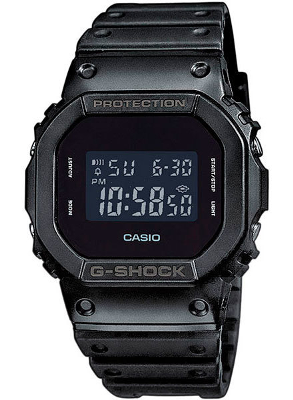 Японские наручные часы Casio G-SHOCK DW-5600BB-1E