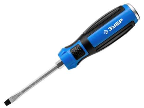 Отвертка SL 5*75мм ударная двухкомп ручка магнитный наконечник ЗУБР Профессионал УДАРНИК