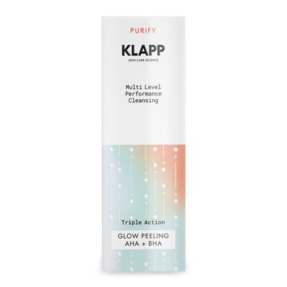 KLAPP Cosmetics Комплексный пилинг для сияния кожи 30 мл | PURIFY Multi Level Performance Cleansing