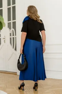 Юбка атлас УК-2508-4 Fabrika