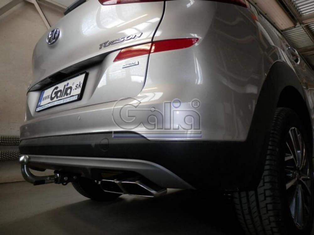 Фаркоп оцинкованный Galia H103C для Hyundai Tucson 2018-(паспорт и сертификат в комплекте)(без электрики)