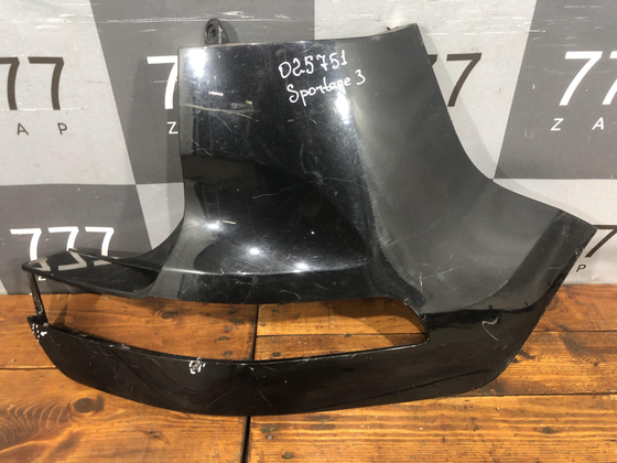 Бампер задний правая часть Kia Sportage 3 10-16 Б/У Оригинал 866723U000