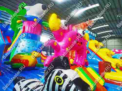 Большой батут "Инопланетянин", 22*10*9 м