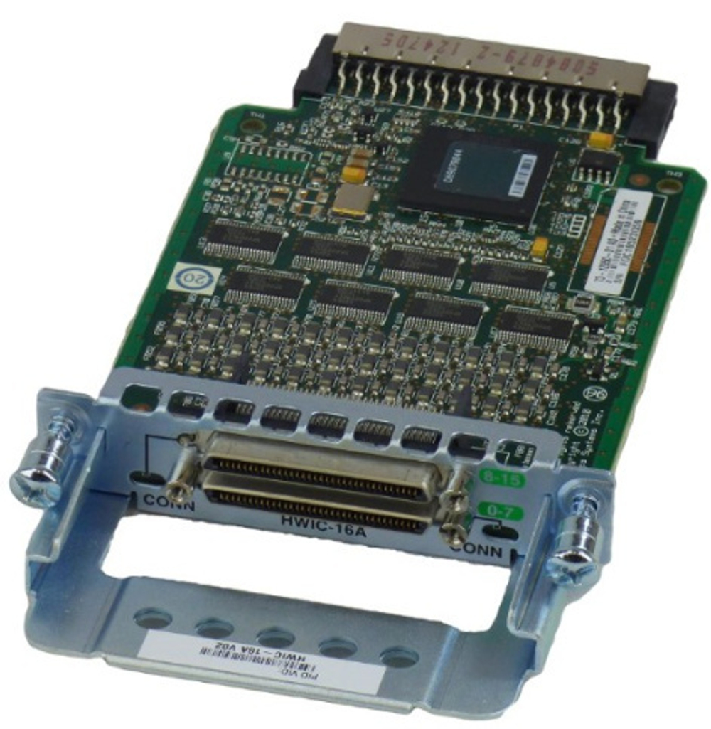 Модуль интерфейсный Cisco HWIC-16A