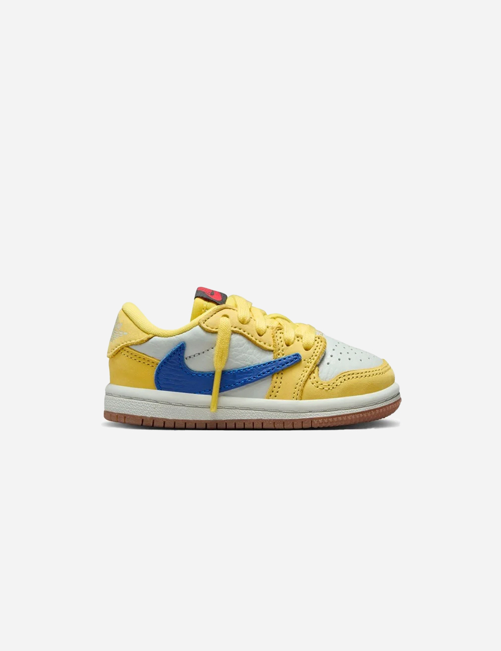 Travis Scott x Jordan 1 Low Canary Kids (DZ5908-700)