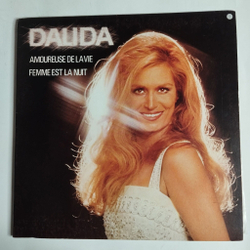Винтажная виниловая пластинка LP Dalida Amoureuse De La Vie (France 1976)