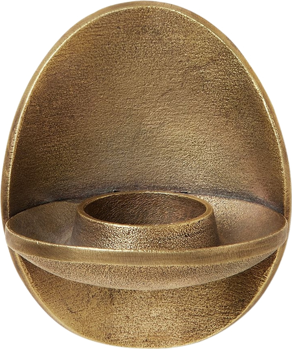 Подсвечник Ferm Living Agape, алюминий, 12,6 9,8 см, золотистый