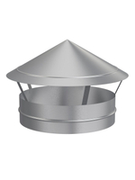 Зонт крышный RUG D400 оцинк.сталь ERA PRO