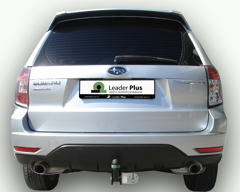 Фаркоп(прицепное) Лидер-Плюс для SUBARU FORESTER (SH) 2008-2013(паспорт и сертификат в комплекте)(без электрики)S306-A