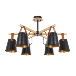 Люстра на штанге Arte Lamp A7032PL-6BK