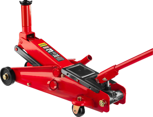STAYER R-55 3т 155-545мм подкатной домкрат с высоким подъемом, RED FORCE