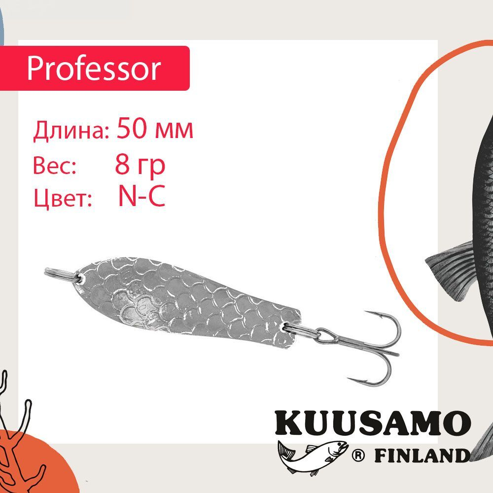 Блесна для рыбалки Kuusamo Professor