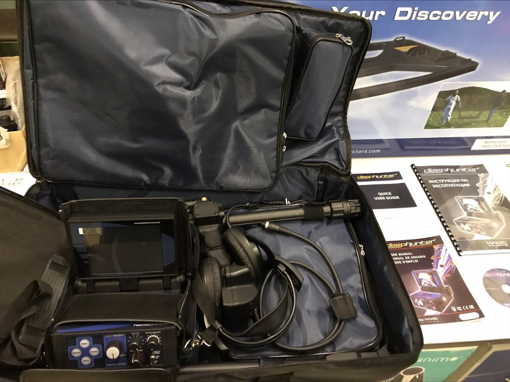 Глубинный металлоискатель и георадар Makro Deephunter 3D Pro Package