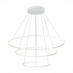 ST605.543.114 Светильник подвесной ST-Luce Белый/Белый LED 1*114W 4000K Подвесные светильники