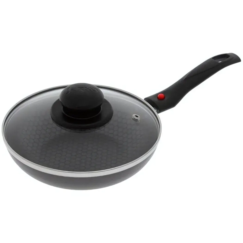 Сотейник 22см «FOREVER» со стеклянной крышкой, ручка съемная JBr1-322-21