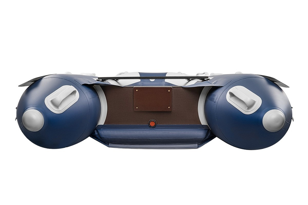 Ривьера Компакт 3200 НДНД комби св-серый/синий (лодка ПВХ)