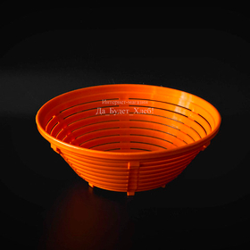 Круглая пластиковая корзина, 23 см, до 1000 г теста