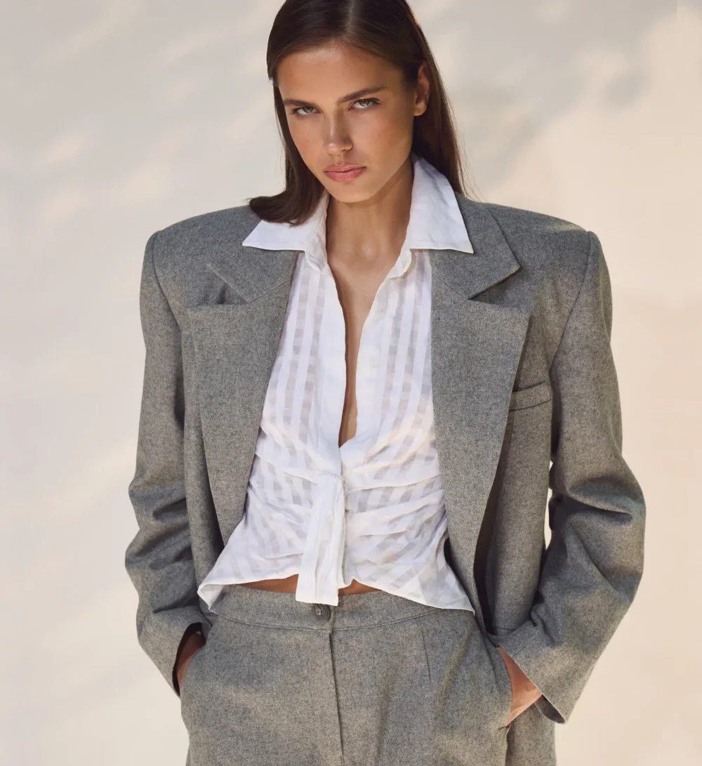 Жакет OFFICE, Серый