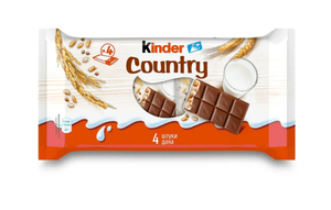 ШОКОЛАД KINDER СО ЗЛАКАМИ Т4 94ГР