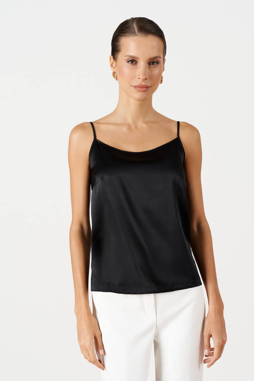 23222 Топ женский (черный)