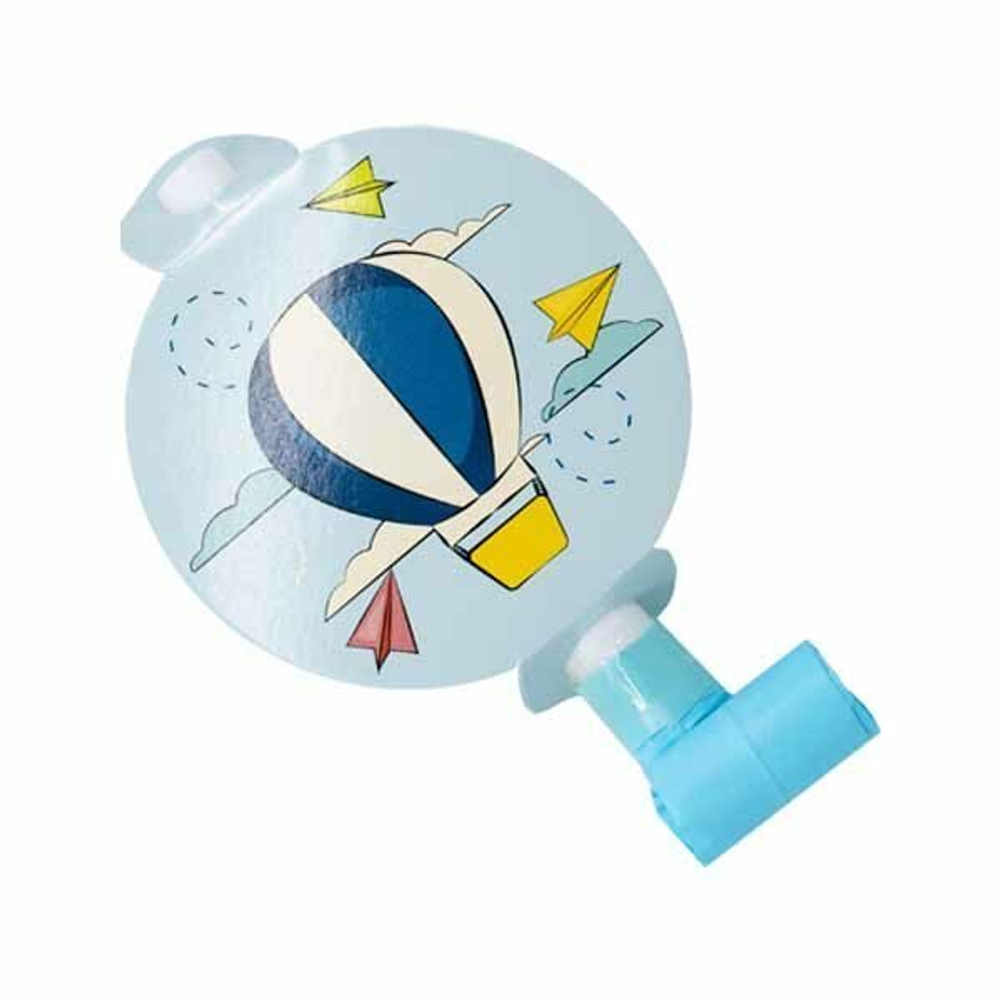 Языки-гудки с картинкой Самолётики, 6 шт