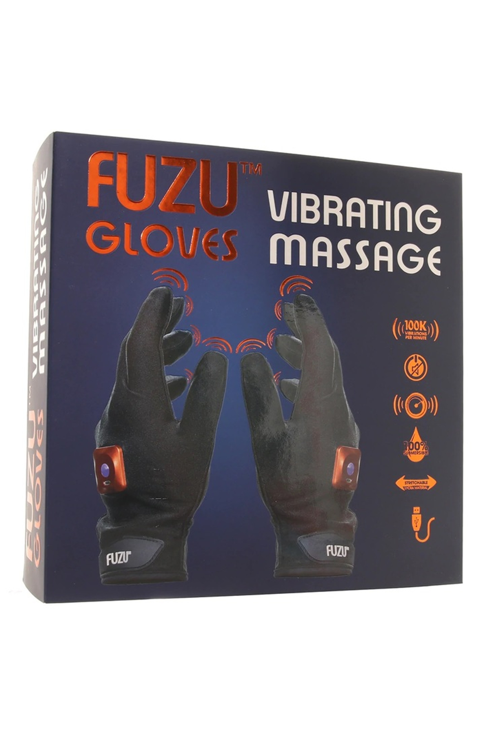 Fuzu Vibrating massage glove - Виброперчатки для массажа, 2 шт