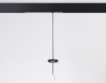 A2652 BK черный крепеж трековый подвесной для корпуса DIY D60mm 240*42*25 H1500