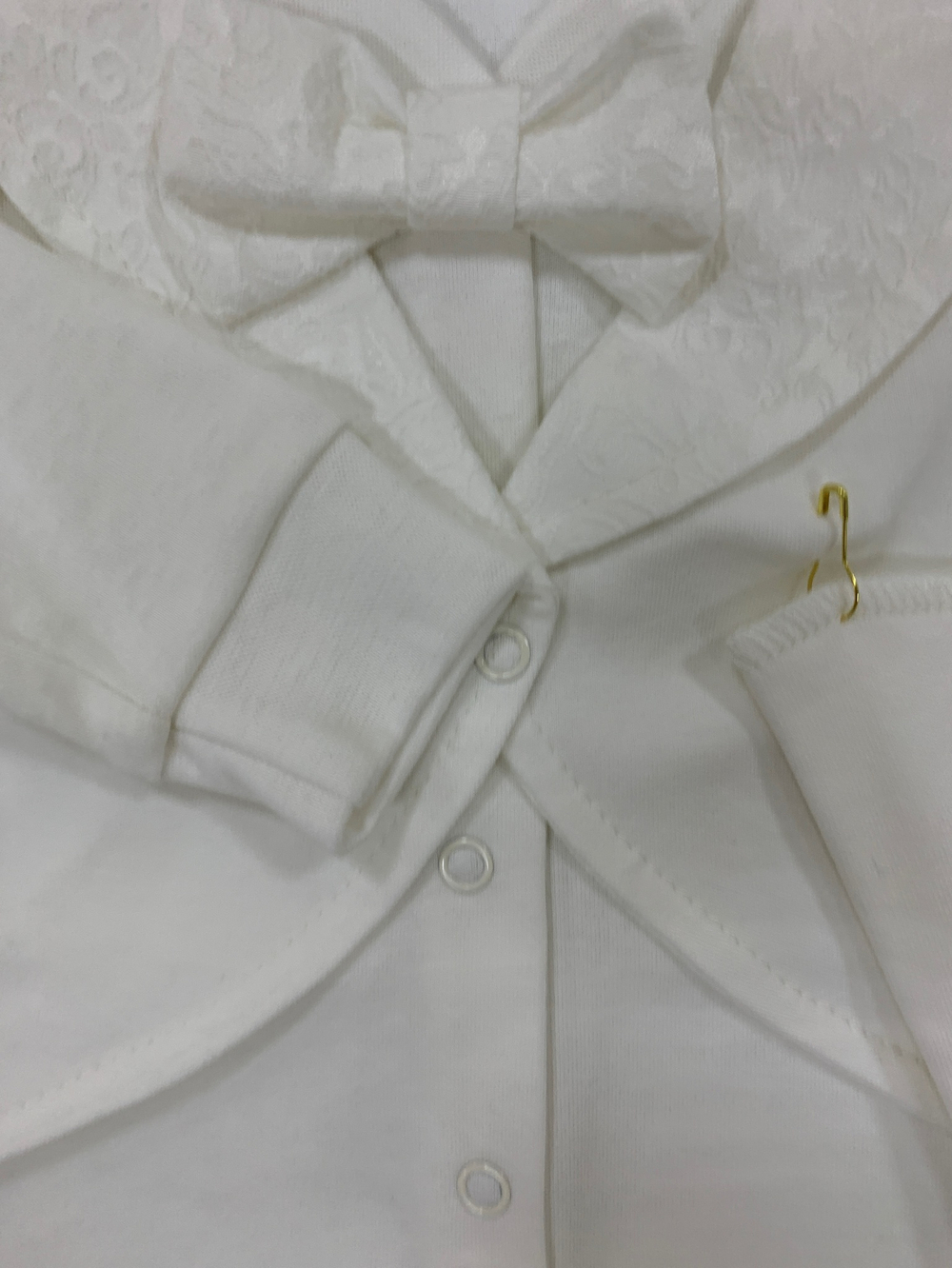 Комбинезон фрак_жаккард_белый (Карапуззики) (Размер: 62)