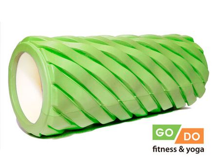 Валик (ролл) для фитнеса GO DO XW7-33-green