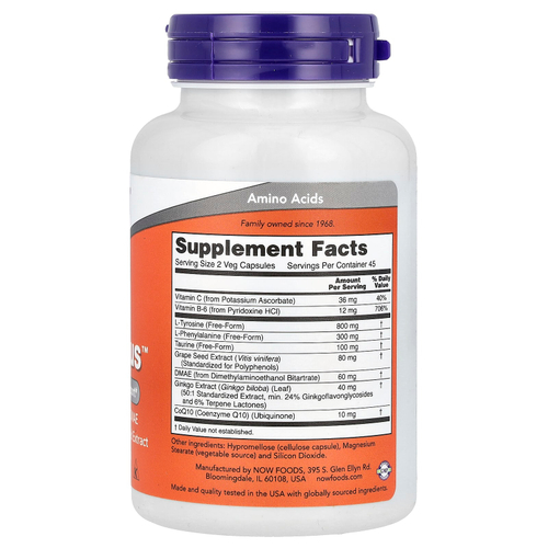 NOW Foods, True Focus, 90 растительных капсул