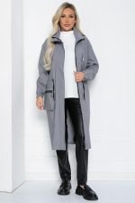Плащ Весна близко (серый) Б12486-7 LT Collection