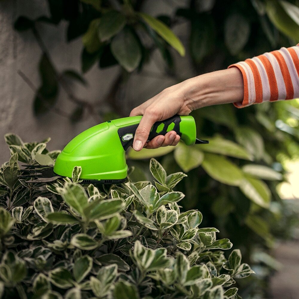 Ножницы садовые аккумуляторные GREENWORKS G3,6GS 3,6V,2Ач,16см,с удл.ручкой (1600207)