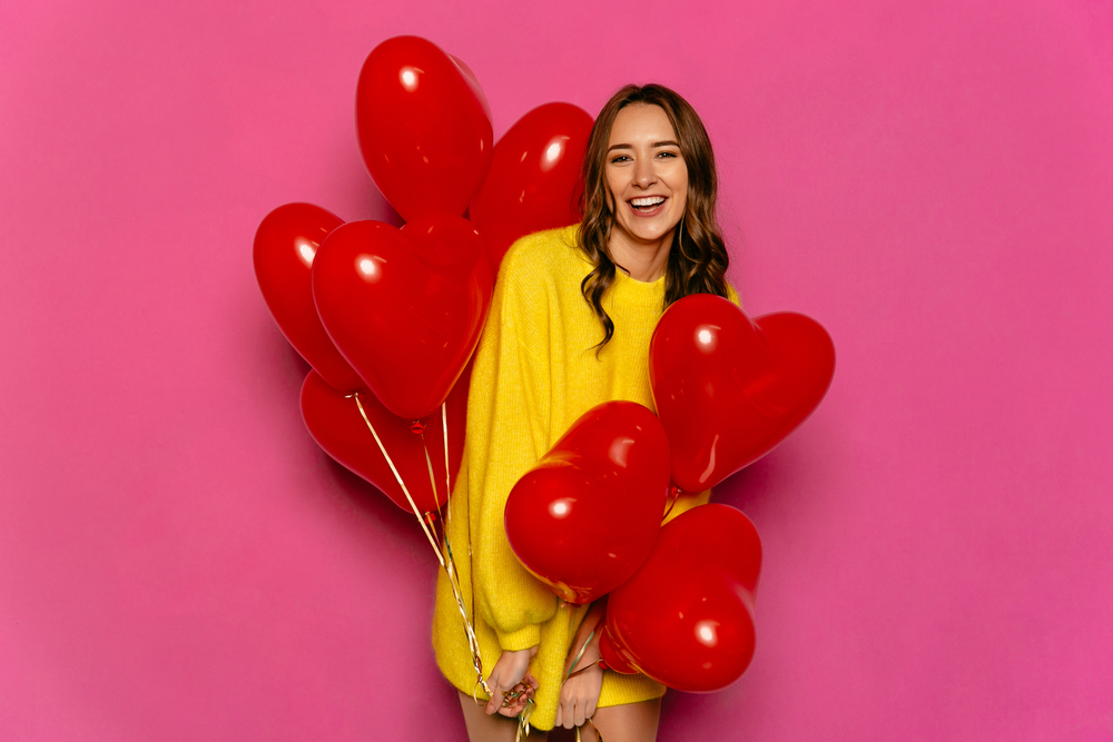 Сердце 12" Красный, Пастель / Red Sp