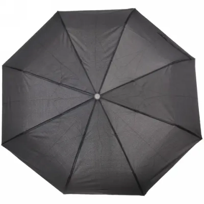 Зонт мужской автомат «Ultramarine - Классика», цвет черный, 8 спиц, d-98см,длина в слож. виде 30см●