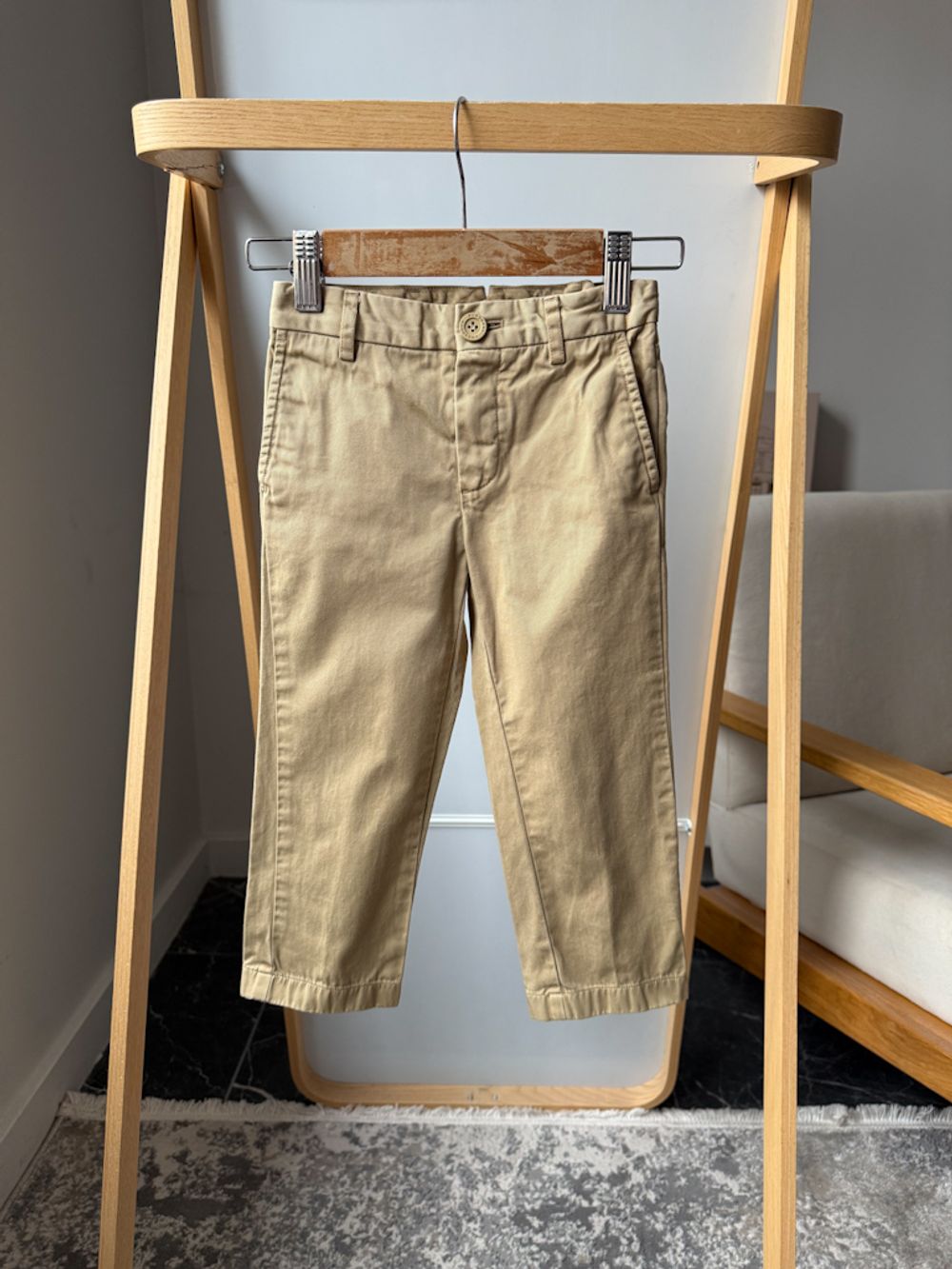 Хлопковые брюки Burberry, 98