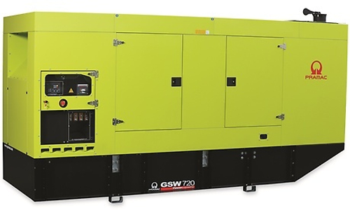 Дизельный генератор Pramac GSW 720 V в кожухе с АВР